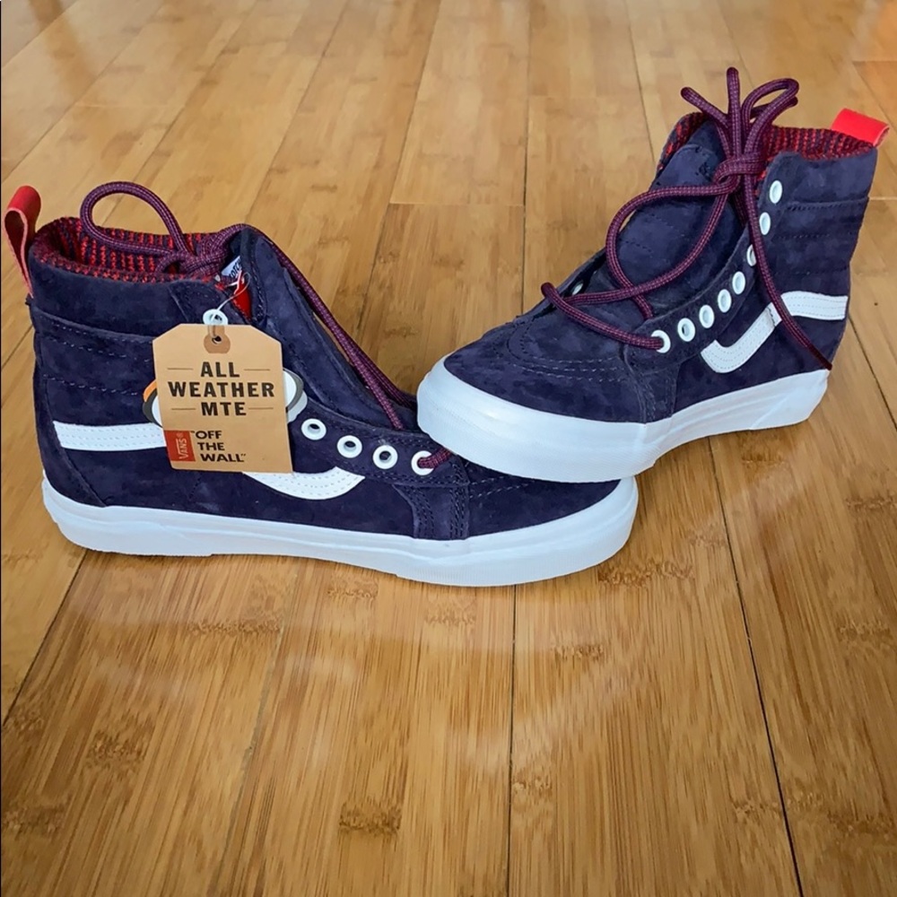 Vans Purple All Weather High Tops